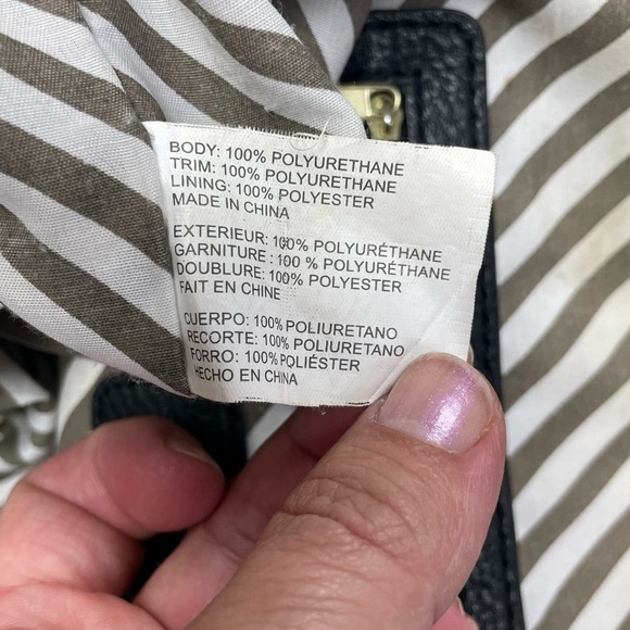 STEVE Madden Faux Vegan Leather Snake Skin Tote Satchel, Cream, Black, Gold - Picture 7 of 9